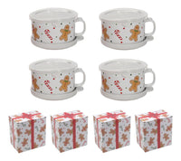 Gingerbread Cheer Mug Meal Set