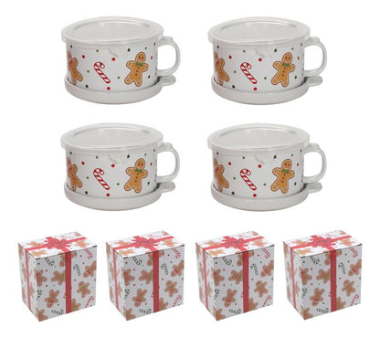 Festora™ Cozy Meal Mugs – Set of 4