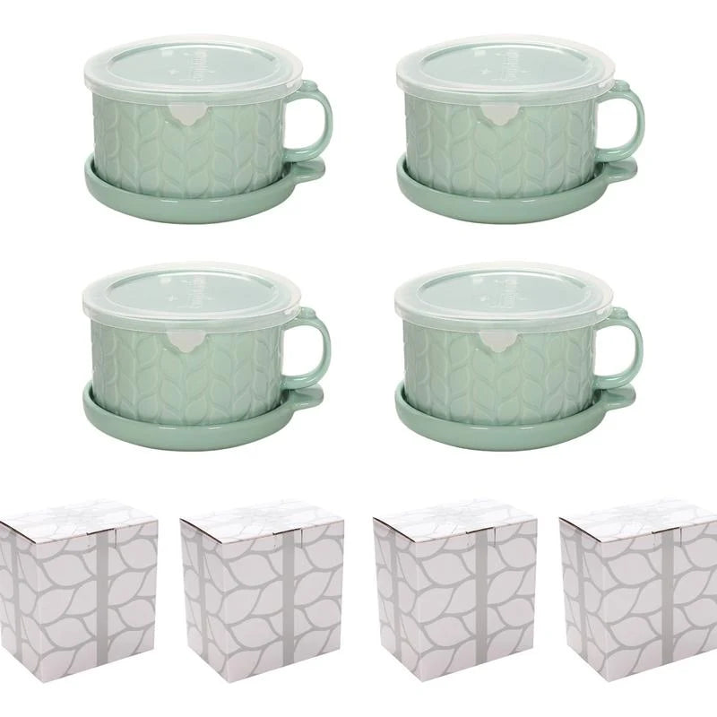 Festora™ Cozy Meal Mugs – Set of 4