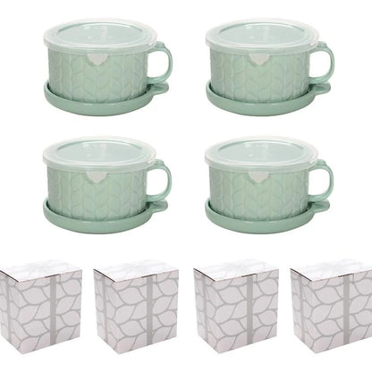 Festora™ Cozy Meal Mugs – Set of 4