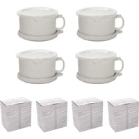 Ivory Woodgrain Mug Meal Set